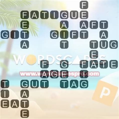 Rock 15 Level Answers for Wordscapes.